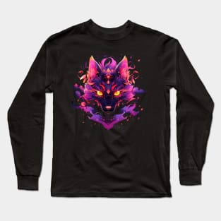 Neon Fox Long Sleeve T-Shirt